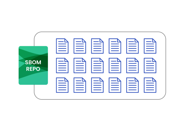 SBOM Repo graphic